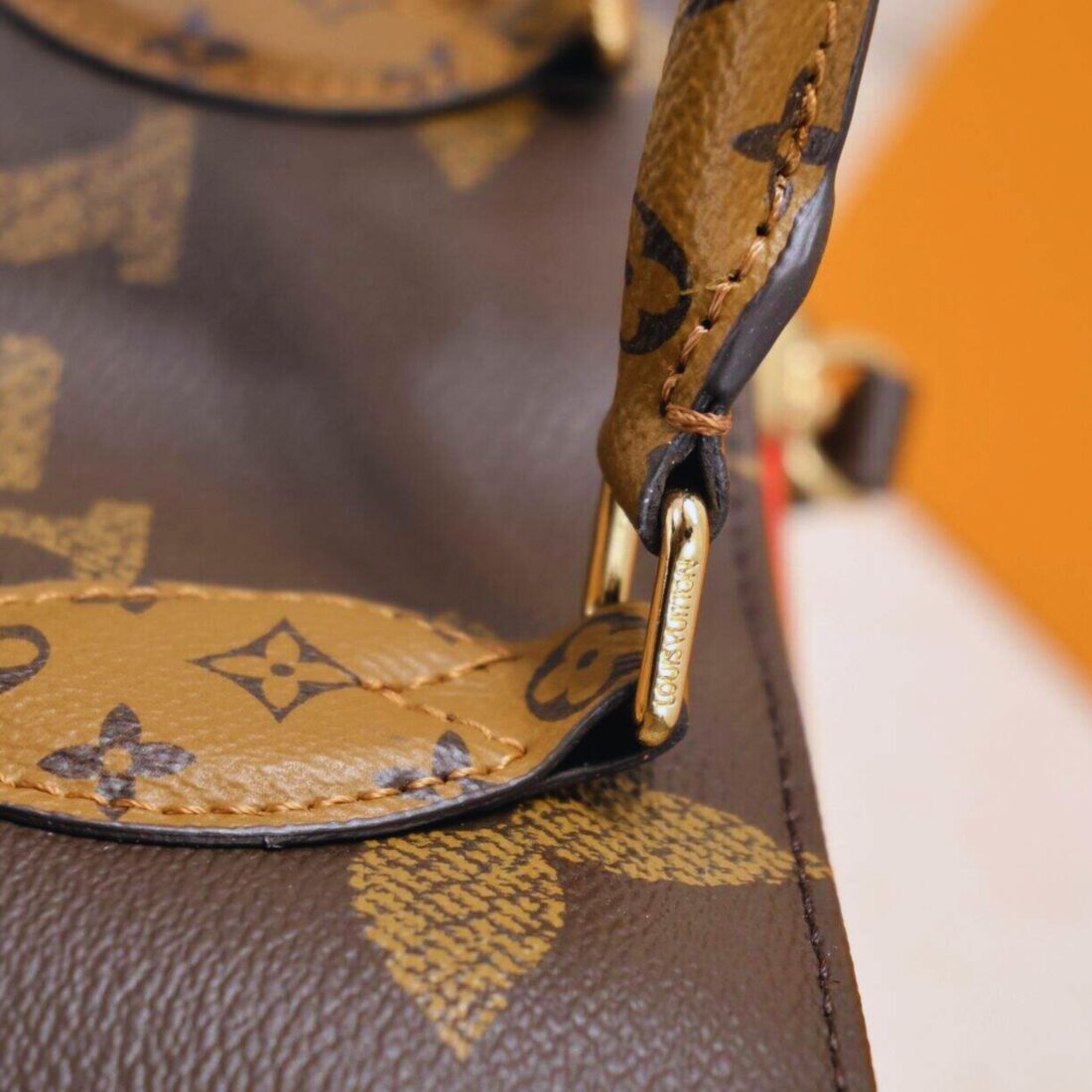 LOUIS VUITTON ONTHEGO PM BROWN 9.8 INCHES M46373 - Image 8