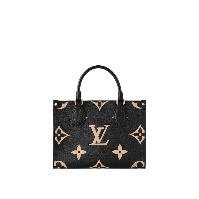 LOUIS VUITTON ONTHEGO PM BLACK  9.8 INCHES M45659