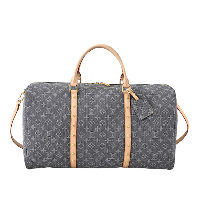 LOUIS VUITTON KEEPALL BANDOULIÈRE 50 GRAY 19.7 INCHES M25334