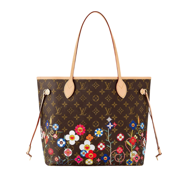 LOUIS VUITTON LV X TM NEVERFULL MM BROWN 12.2 INCHES M13675
