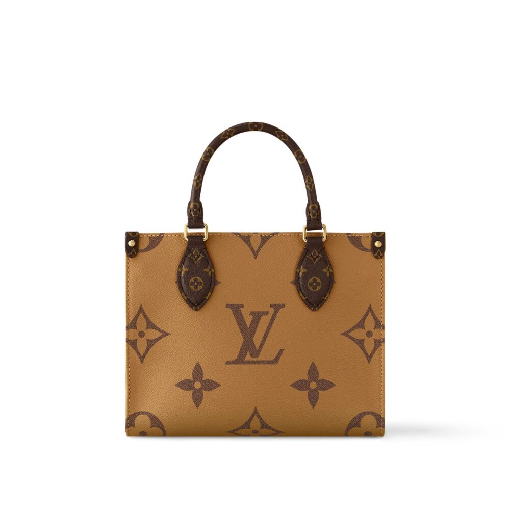 LOUIS VUITTON ONTHEGO PM BROWN 9.8 INCHES M46373