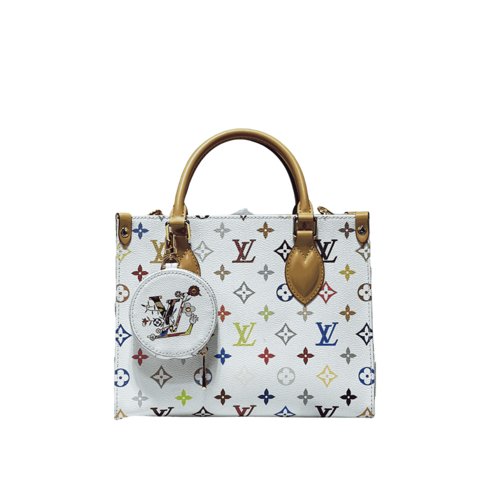 LOUIS VUITTON ONTHEGO PM WHITE 9.8 INCHES M45659