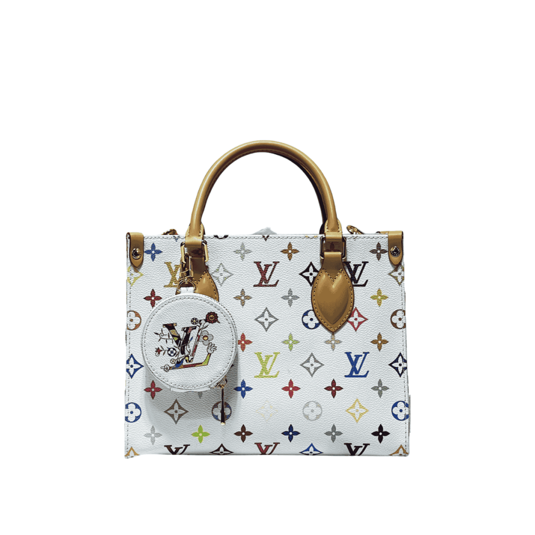 LOUIS VUITTON ONTHEGO PM WHITE 9.8 INCHES M45659