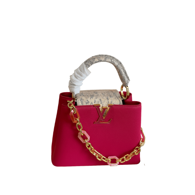 LOUIS VUITTON CAPUCINES NANO PINK 7.9 INCHES