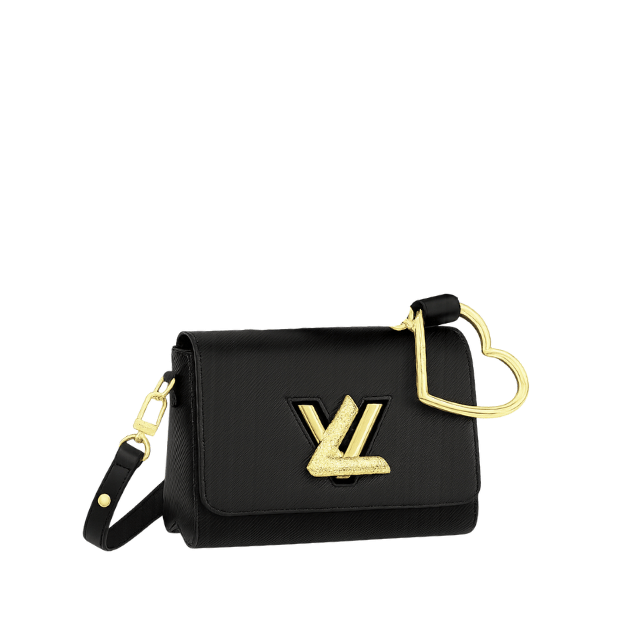 LOUIS VUITTON TWIST MM WHITE GOLD 9.0 INCHES