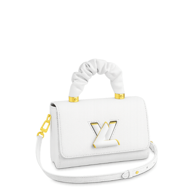 LOUIS VUITTON TWIST PM BLACK GOLD 7.5 INCHES