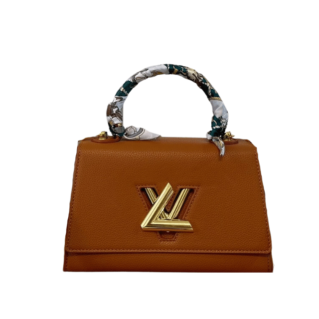 LOUIS VUITTON TWIST MM BROWN GOLD 9.8 INCHES