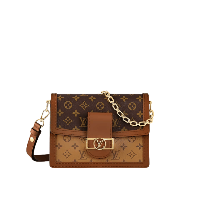 LOUIS VUITTON DAUPHINE PM BROWN 7.9 INCHES M45959