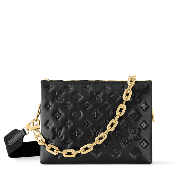 LOUIS VUITTON COUSSIN PM BLACK 10.2 INCHES M21260