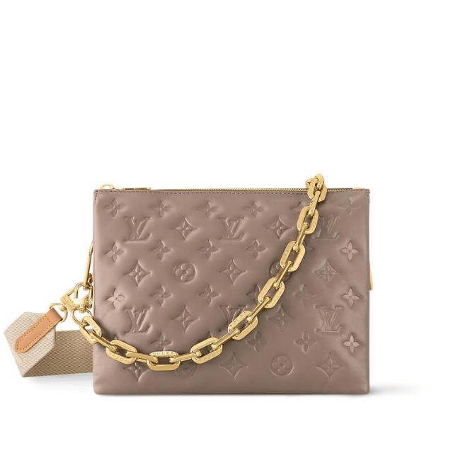LOUIS VUITTON COUSSIN PM TAUPE 10.2 INCHES M21263