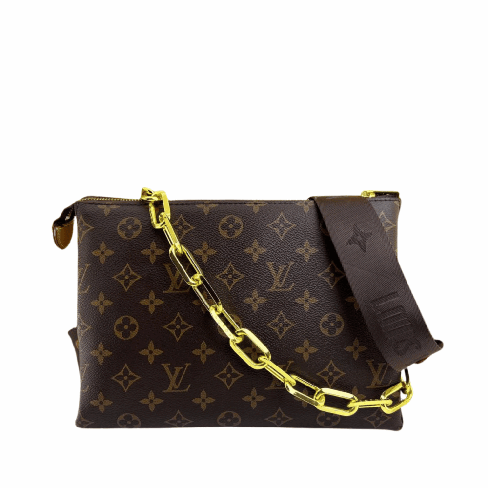 LOUIS VUITTON COUSSIN MM MONOGRAM CANVAS BROWN 10.6 INCHES
