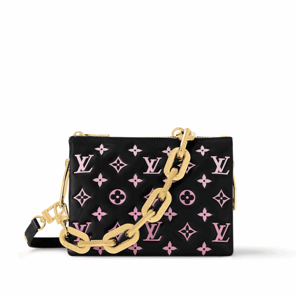 LOUIS VUITTON COUSSIN BB BLACK 8.3 INCHES M12160