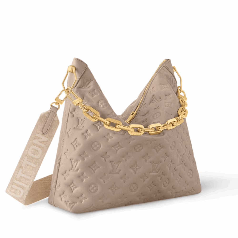 LOUIS VUITTON COUSSIN HOBO MM GALET 15.0 INCHES M12071