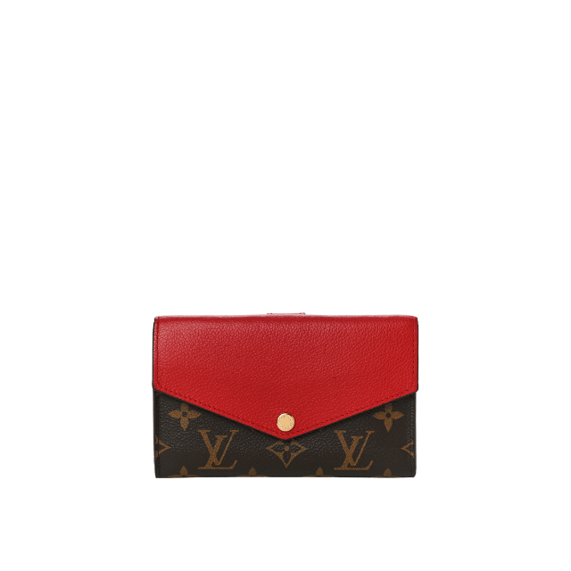 LOUIS VUITTON COMPACT WALLET PALLAS MONOGRAM CERISE 6 INCHES M60140