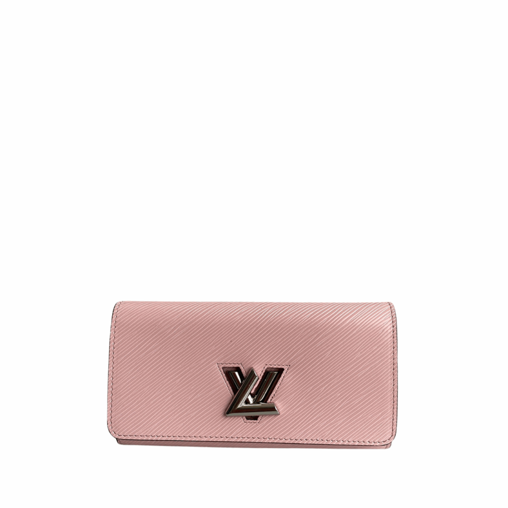 LOUIS VUITTON TWIST WALLET EPI LEATHER PINK 7.5 INCHES M67510