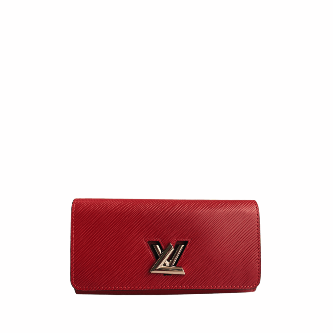 LOUIS VUITTON TWIST WALLET EPI LEATHER CERISE 7.5 INCHES M67510