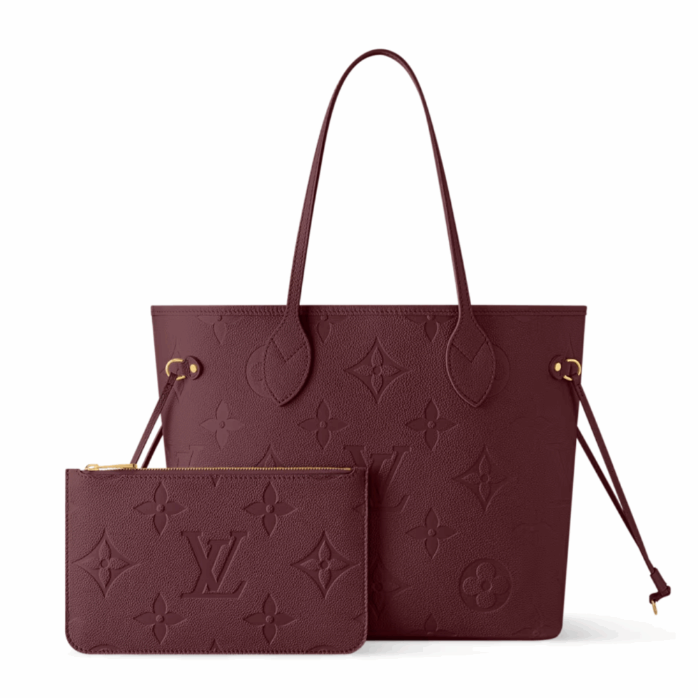 LOUIS VUITTON NEVERFULL MM GRENAT 12.2 INCHES M12605