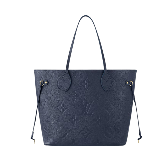 LOUIS VUITTON NEVERFULL MM BLUE 12.2 INCHES M47143