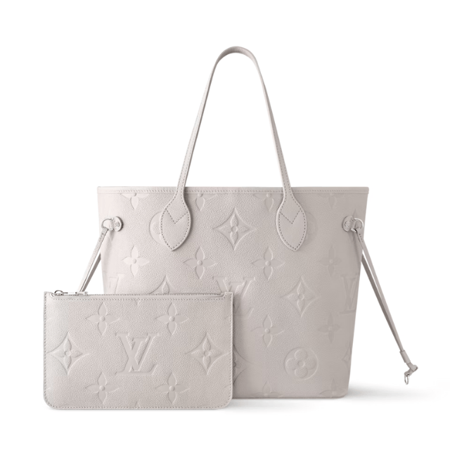 LOUIS VUITTON NEVERFULL MM BRUME GRAY 12.2 INCHES M12605